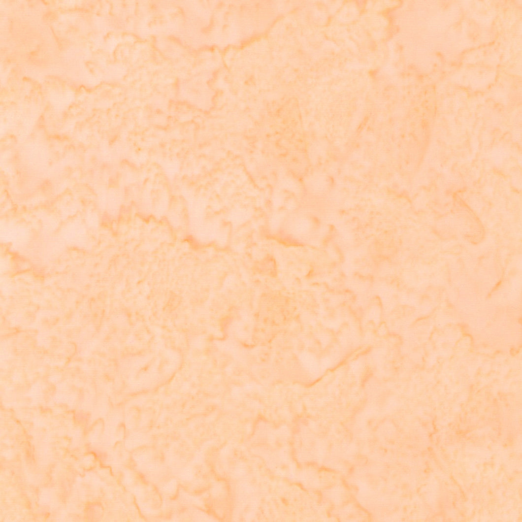 AMD-7000-362 Ice Peach, Kaufman Prisma Dyes, Orange, Cotton Batik Quilting Fabric