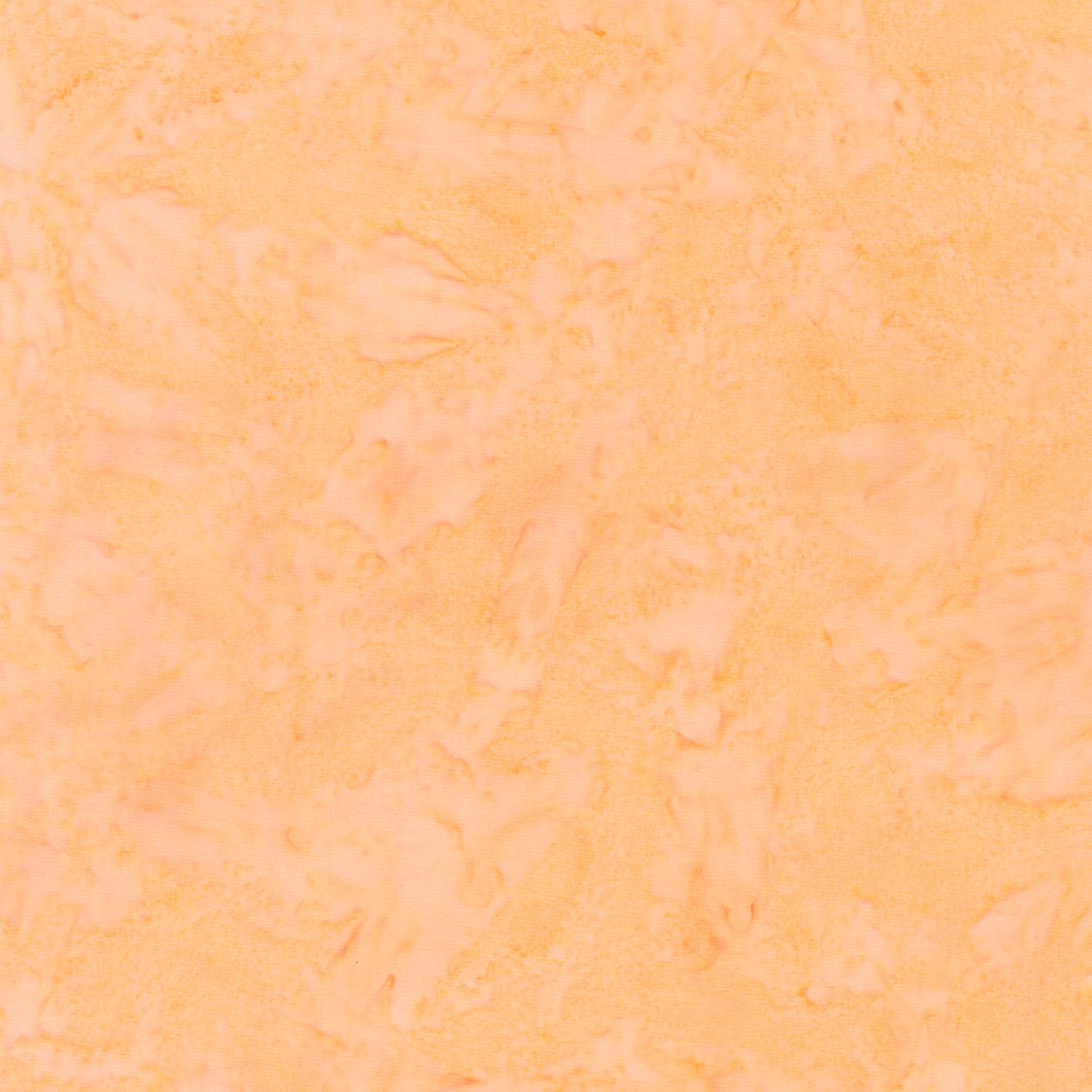 AMD-7000-381 Cantaloupe, Kaufman Prisma Dyes, Orange, Cotton Batik Quilting Fabric