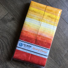 Load image into Gallery viewer, Island Batik Strip Packs, Watercolor Basics, 20 Fabrics, 40 Strips Each Offering

