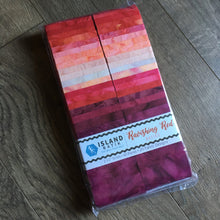 Load image into Gallery viewer, Island Batik Strip Packs, Watercolor Basics, 20 Fabrics, 40 Strips Each Offering
