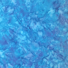 Load image into Gallery viewer, Island Batik Fabric, By The Half Yard, Brilliant Blues, Azure
