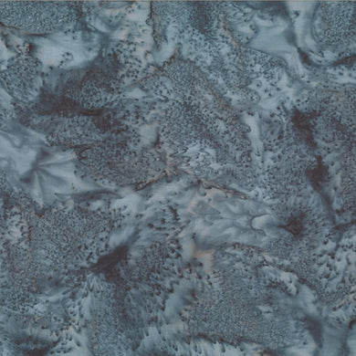 1895-173 Smoke, Hoffman Batik Fabric, blue gray, cotton batik fabric