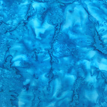 Load image into Gallery viewer, 1895-61 Turquoise, Hoffman Batik Fabric, turquoise, cotton batik fabric
