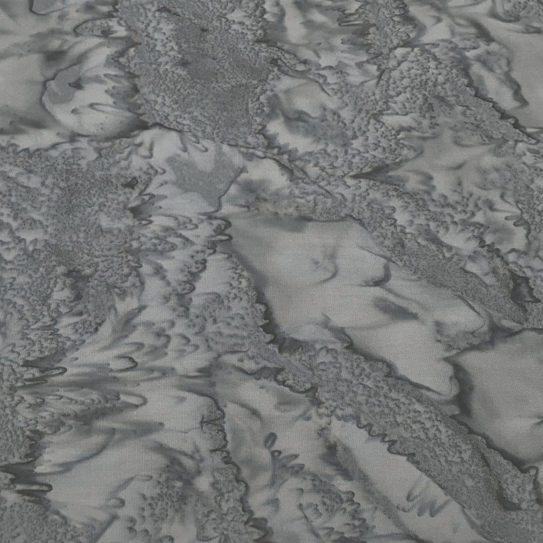 1895-55 Charcoal, Hoffman Batik Fabric, gray, cotton batik fabric