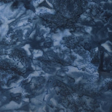 Load image into Gallery viewer, Hoffman Batik Fabric, By The Half Yard, 1895-19 Navy
