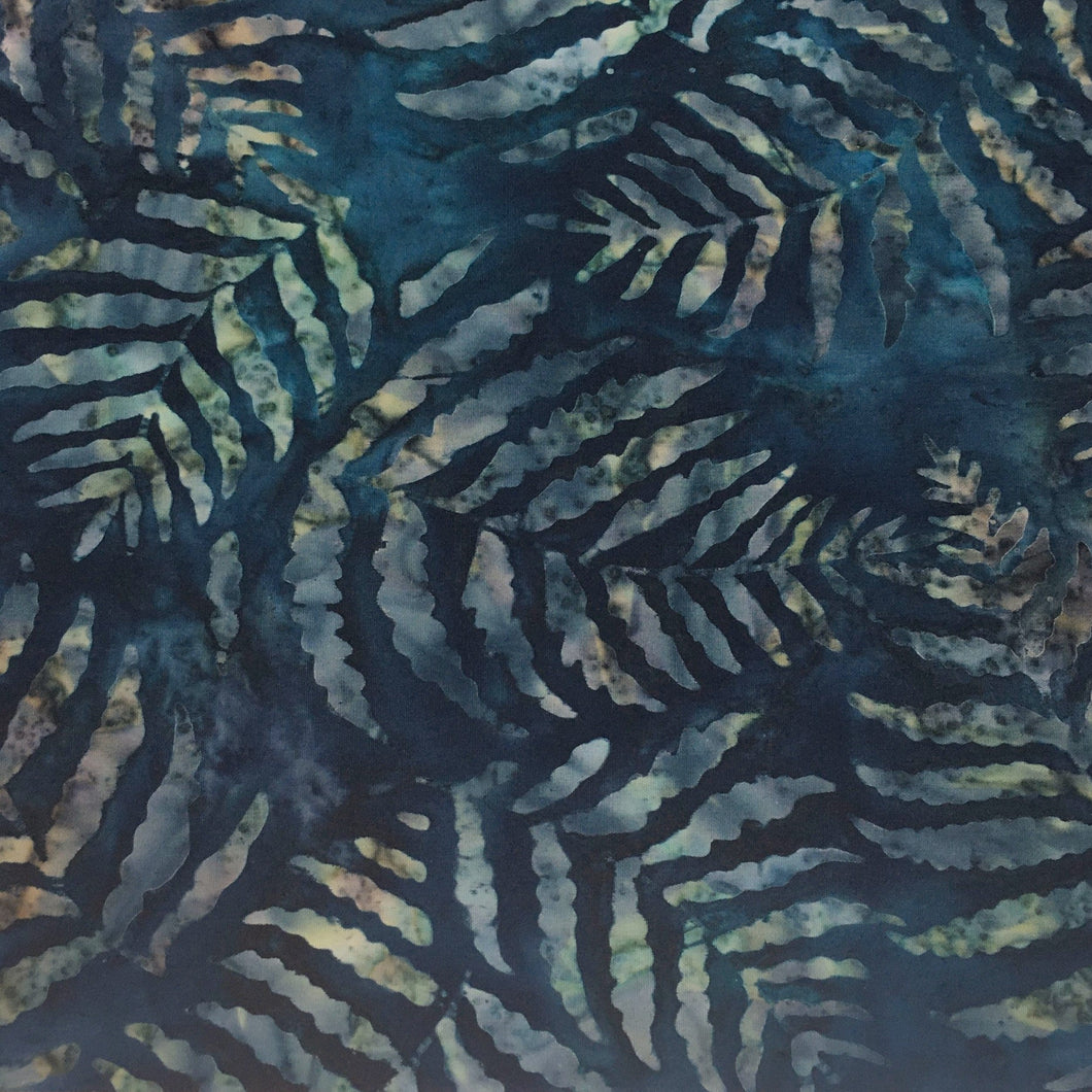Robert Kaufman Batik Fabric, By The Half Yard, AMD-21718-59 Ocean