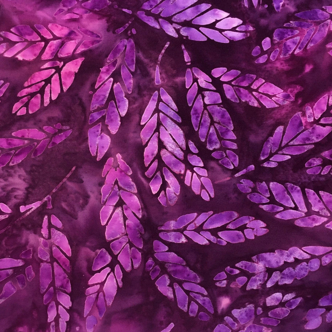 Robert Kaufman Batik Fabric, By The Half Yard, AMD-21983-19 Orchid