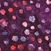 Load image into Gallery viewer, Timeless Treasures Tonga Batik Fabric, By The Half Yard, Tonga-B1108 Grape
