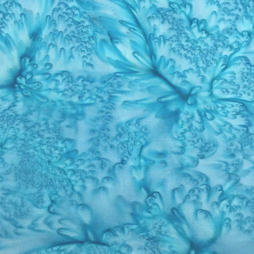 1895-560-Tidepool, Hoffman Batik Fabric, blue, cotton batik fabric