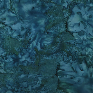 1895-577 Bayou, Hoffman Batik Fabric, blue, cotton batik fabric