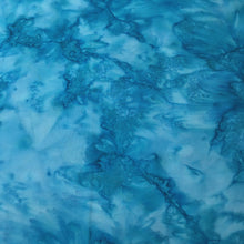 Load image into Gallery viewer, Hoffman Batik Fabric, By The Half Yard, 1895-578 Delta, Blue Teal
