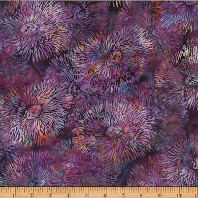 MR45-88-Boysenberry,  Hoffman Jelly Fish Batiks by McKenna Ryan, cotton batic fabric