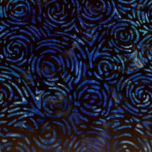 Load image into Gallery viewer, Kaufman Batik Fabric, By The Half Yard, AMD-22259-69 Midnight
