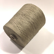 Load image into Gallery viewer, 1 Cone Hasegawa Cotton Gima 8.5 Tape Yarn, Olive, From Japan, 1 Pound 13.8 Ounces w/cone
